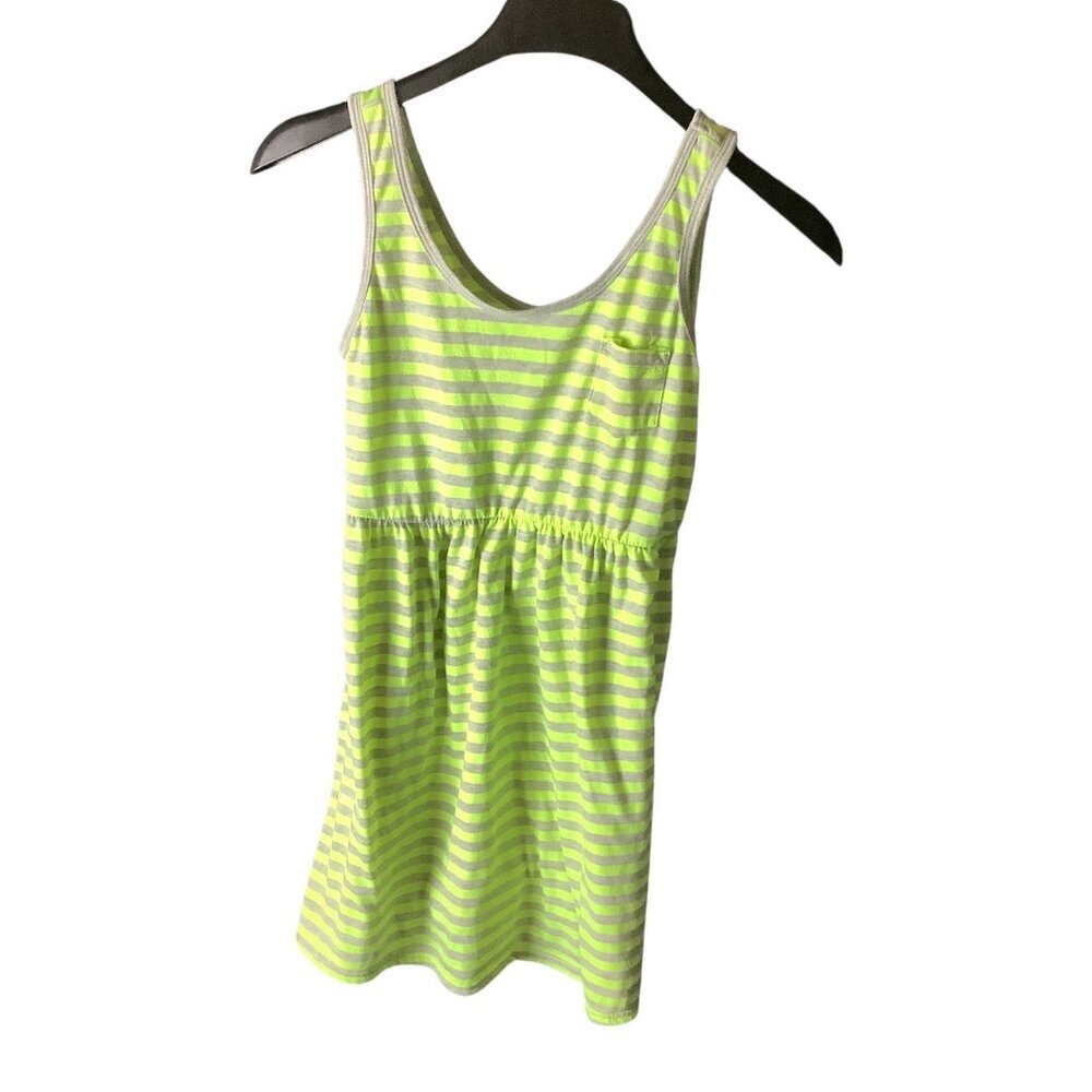 Just Love Girls Stripe‎ Dress Size L 14/16 Multicolor Sleeveless Elastic Waist